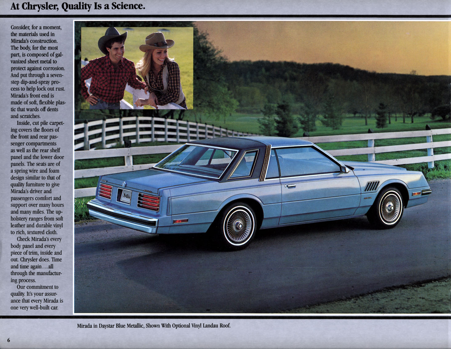1982 Dodge Mirada Brochure Page 4
